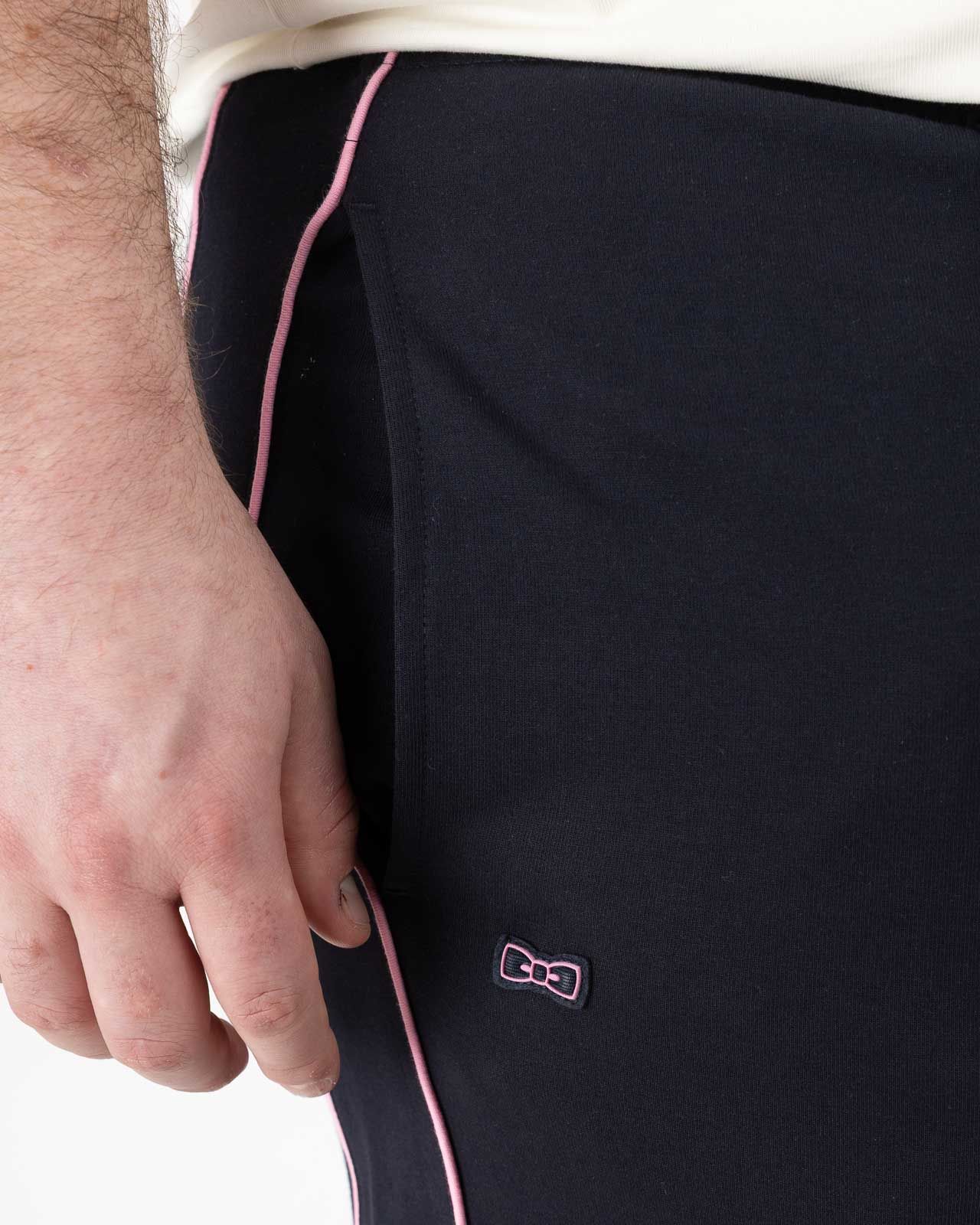 Short de survêtement grande taille bleu marine