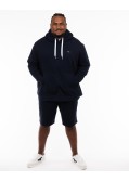 Short de survêtement grande taille bleu marine