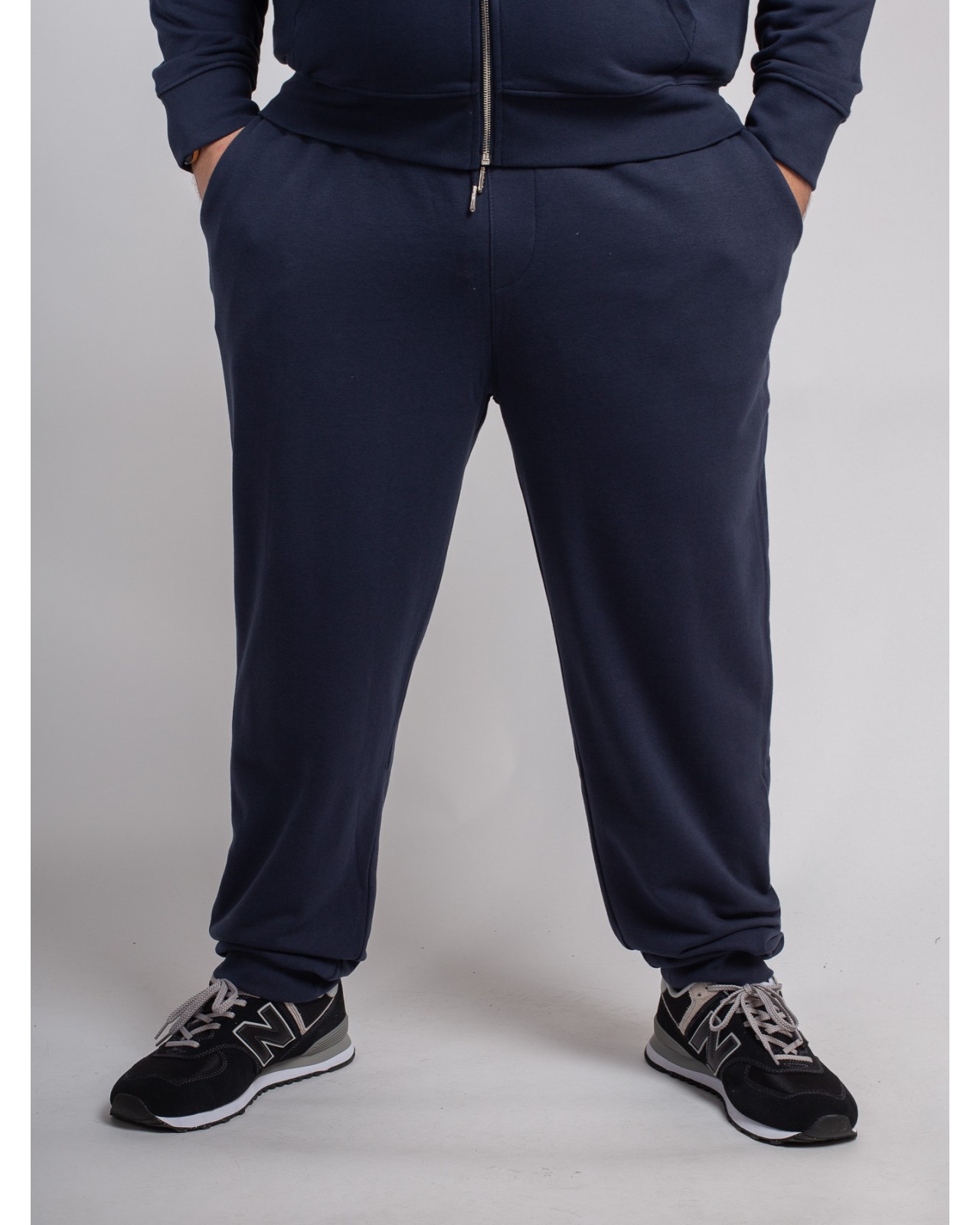 Pantalonde survêtement MN03 grande taille bleu marine