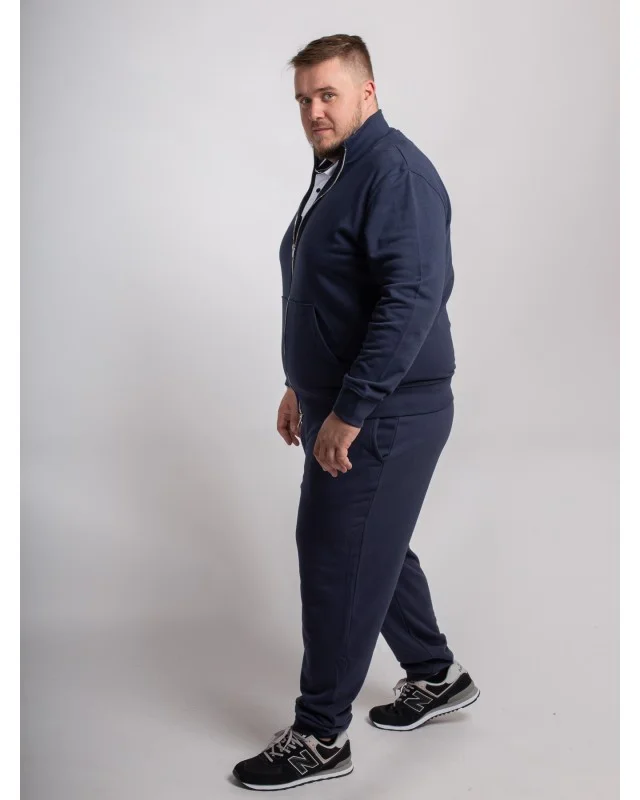 Pantalonde survêtement MN03 grande taille bleu marine