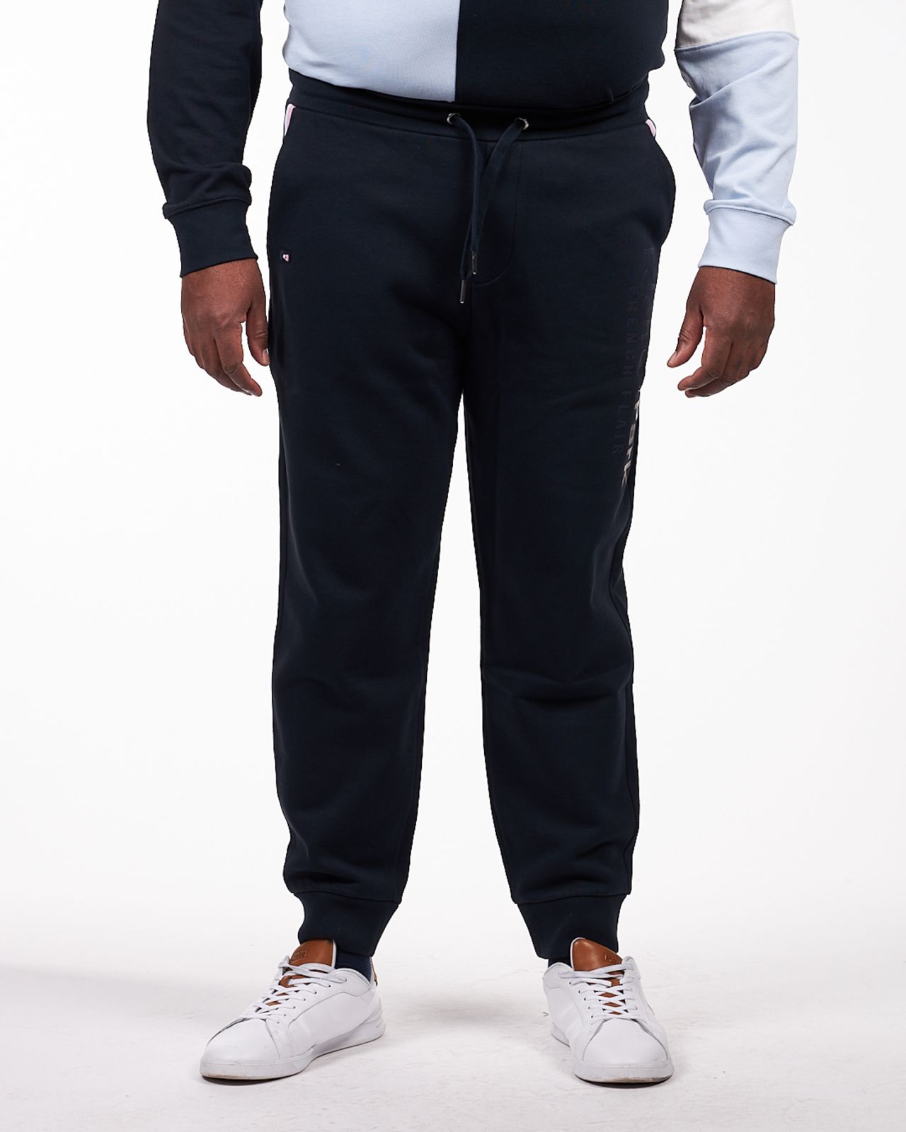 Bas de survêtement grande taille bleu marine