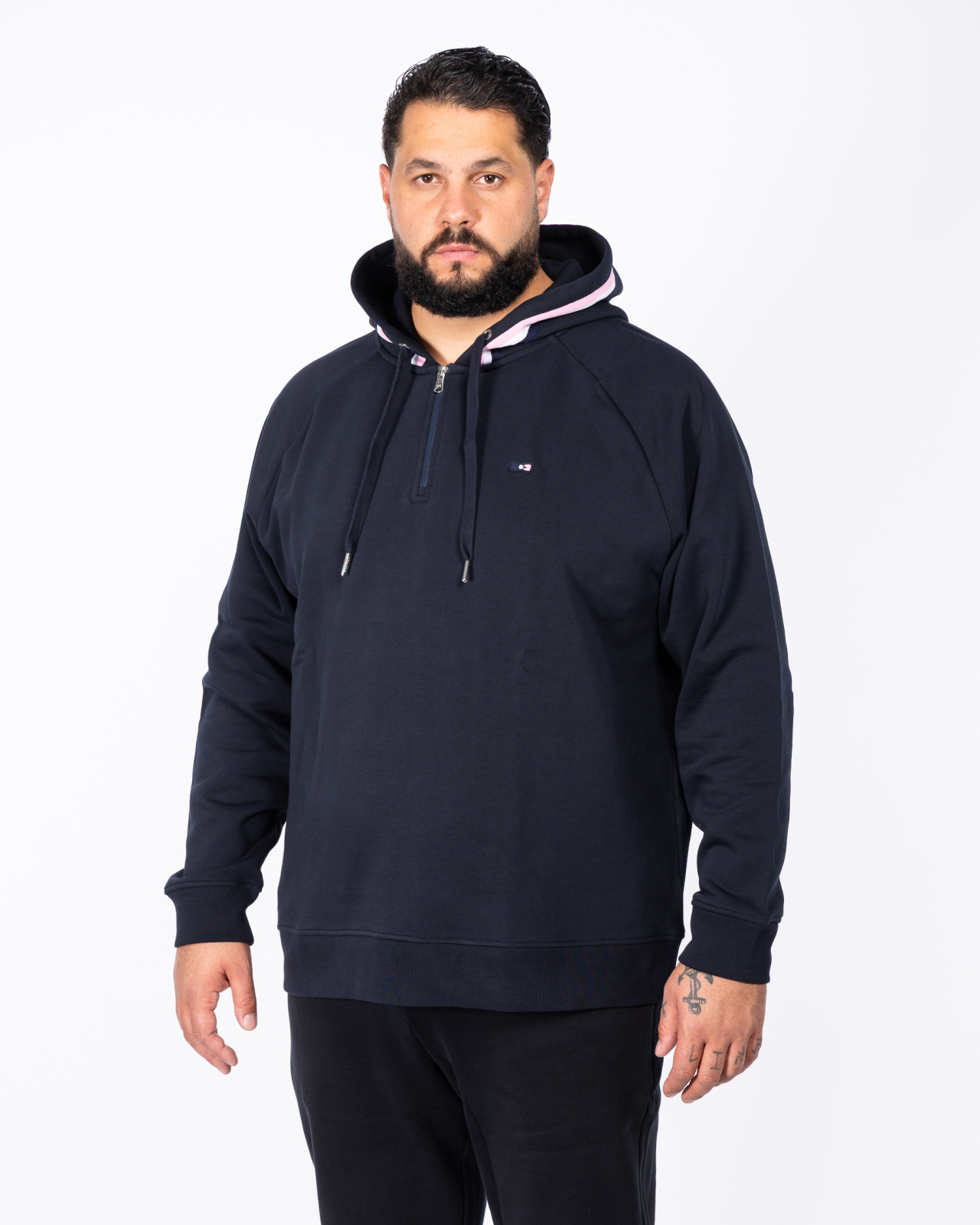 Ensemble de survêtement grande taille bleu marine