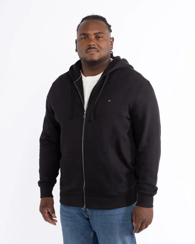 Haut de survêtement grande taille noir