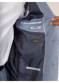 Veste de costume bleu clair pour homme grand du 52 au 62