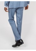 Pantalon de costume bleu clair pour homme grand : du 44 au 52/54