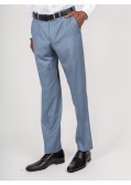 Pantalon de costume bleu clair pour homme grand : du 44 au 52/54