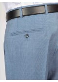 Pantalon de costume bleu clair pour homme grand : du 44 au 52/54