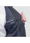 Veste de costume Motif marine: grande taille du 60 au 68