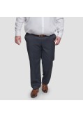 Pantalon de costume Motif marine: grande taille du 54 au 64