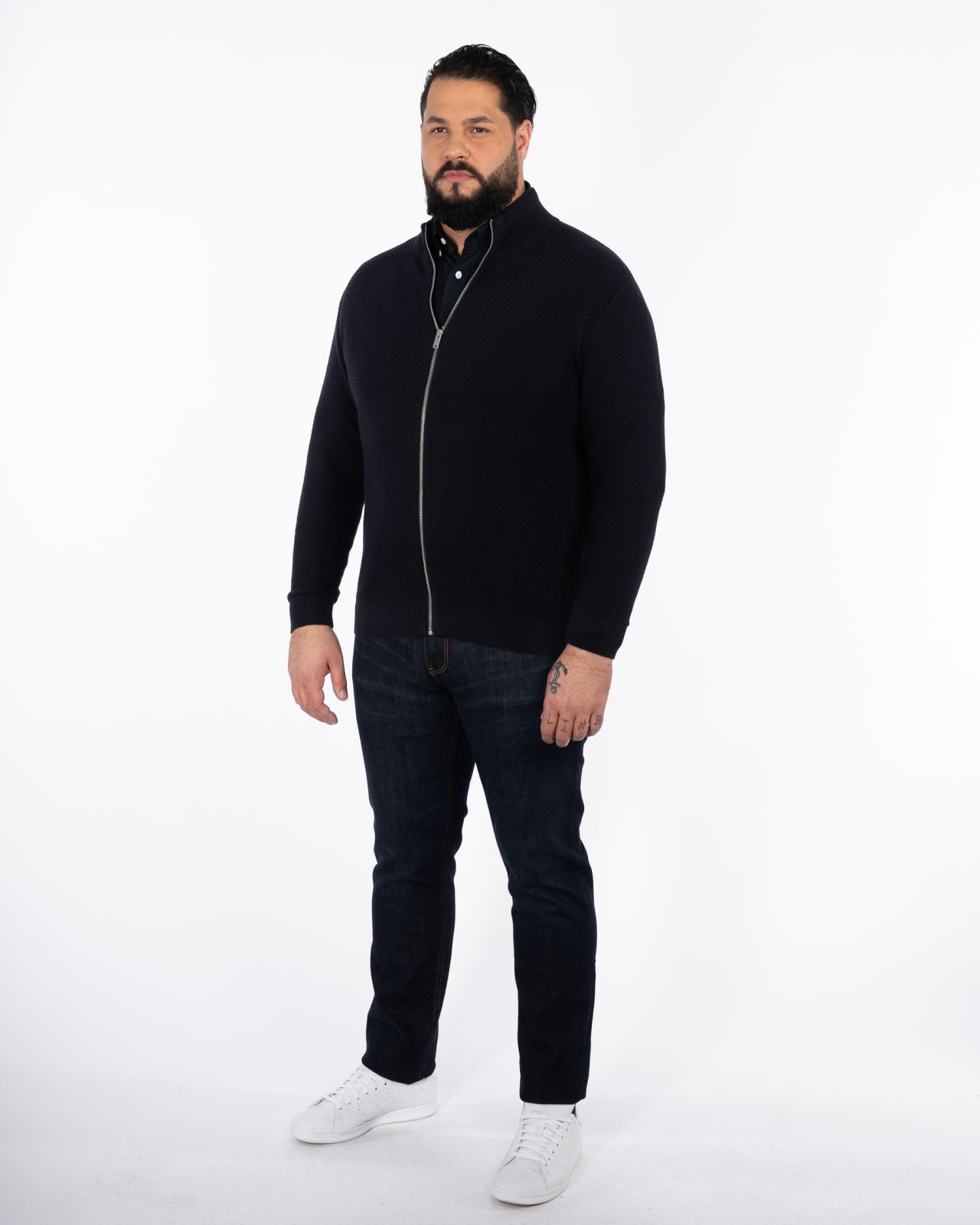 Jeans grande taille bleu