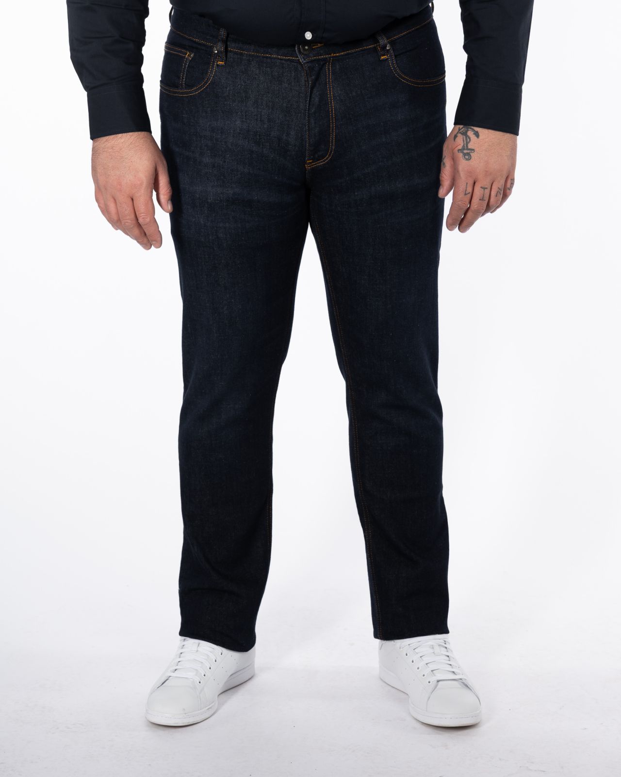Jeans grande taille bleu
