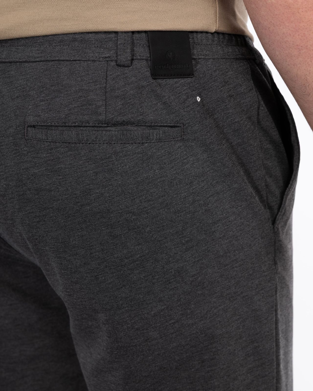 Pantalon grande taille anthracite