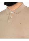 Polo grande taille beige