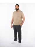Polo grande taille beige