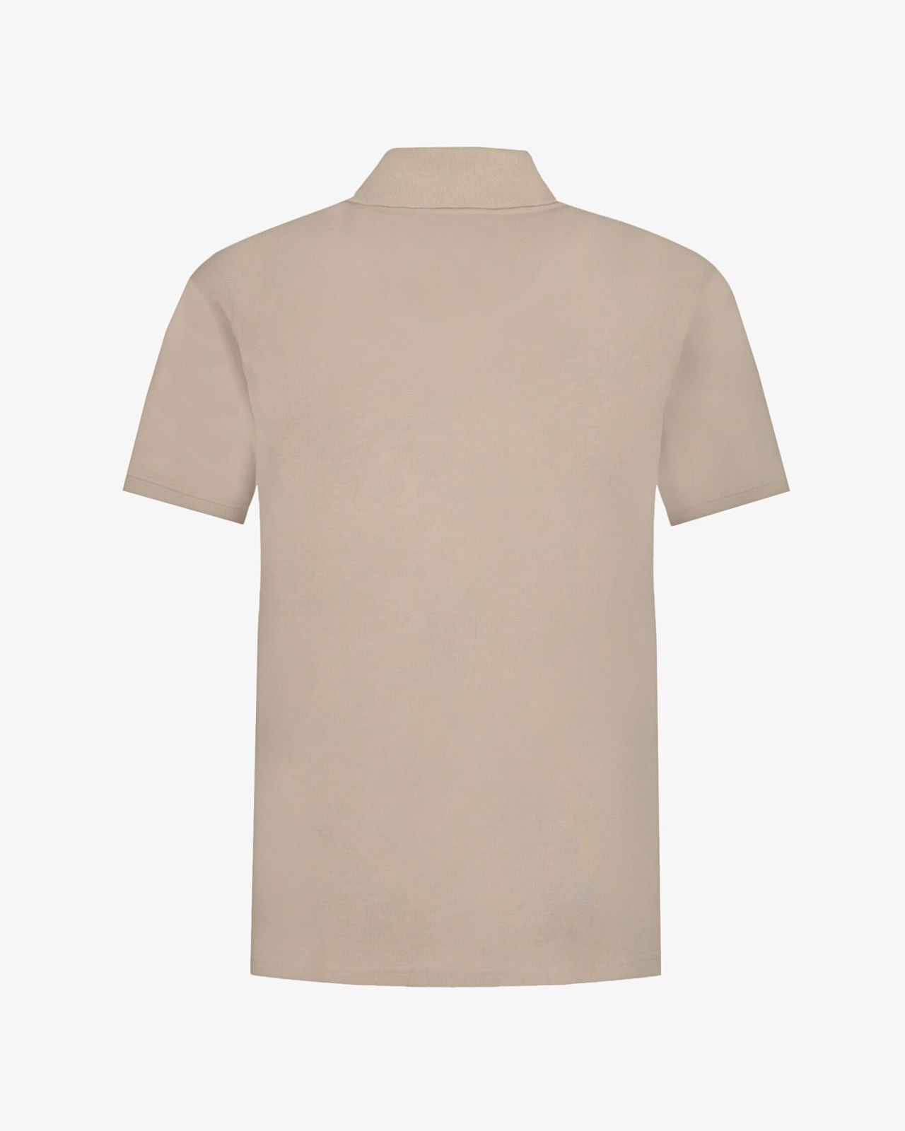 Polo grande taille beige