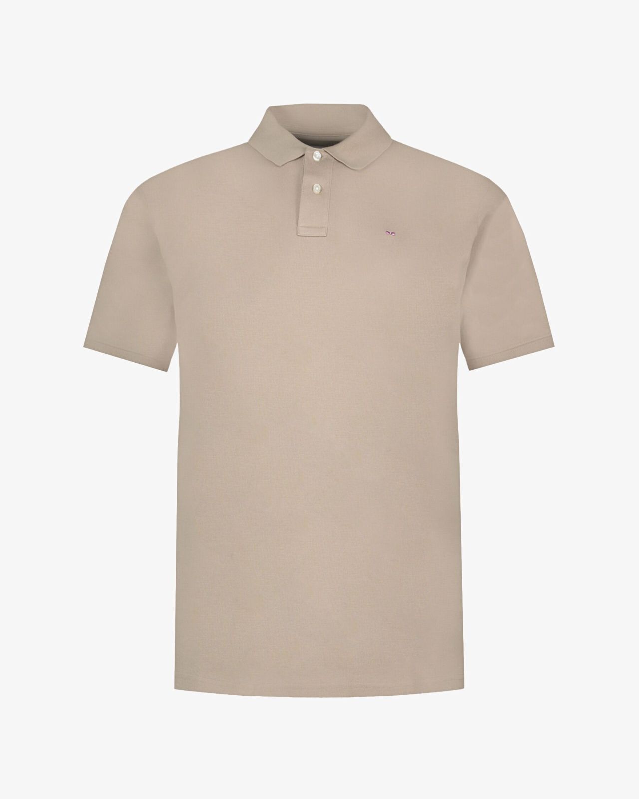 Polo grande taille beige