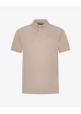 Polo grande taille beige