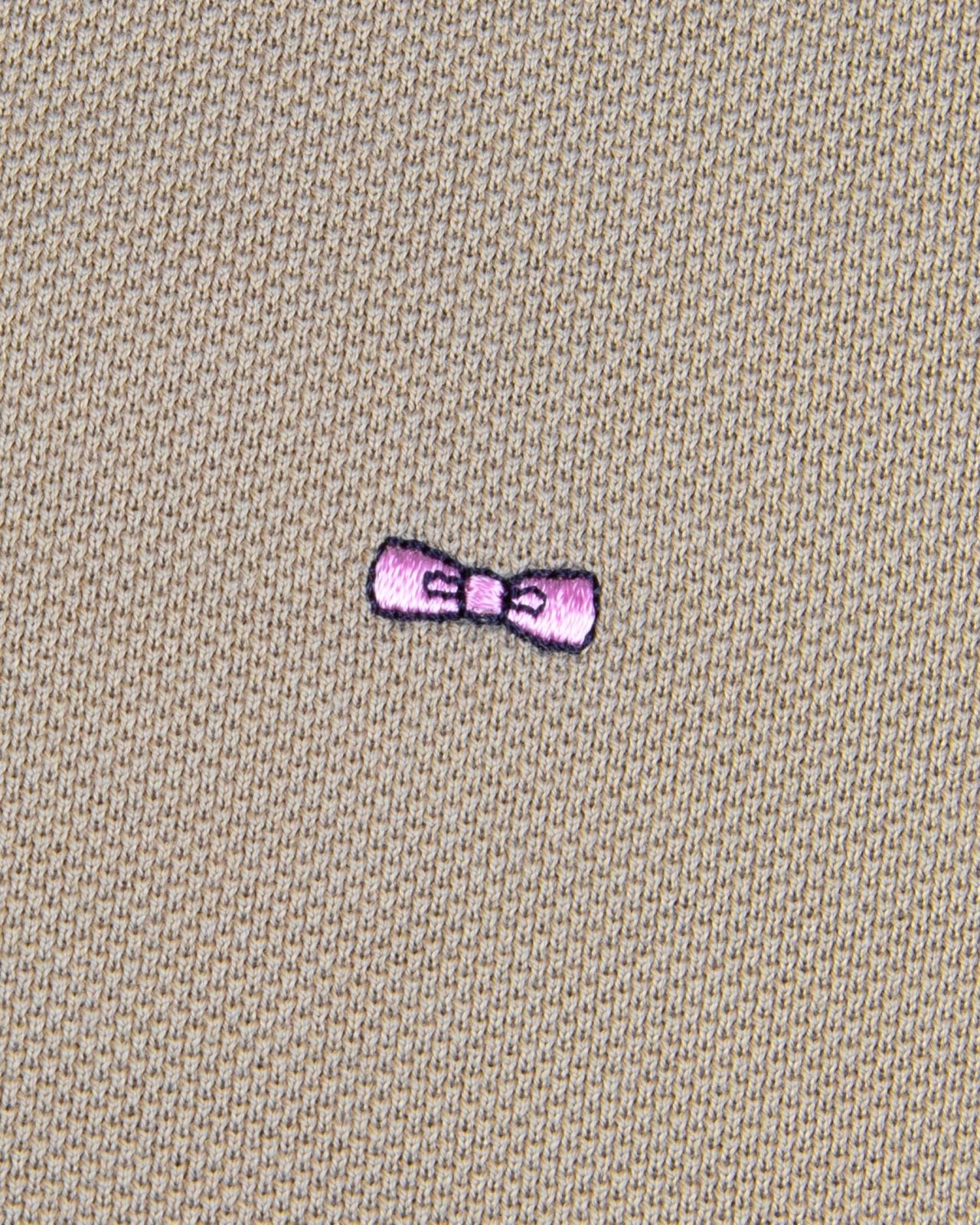 Polo grande taille beige