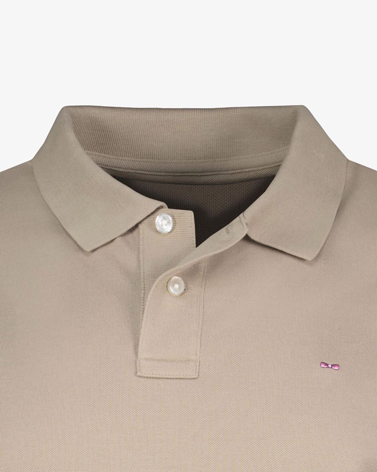 Polo grande taille beige