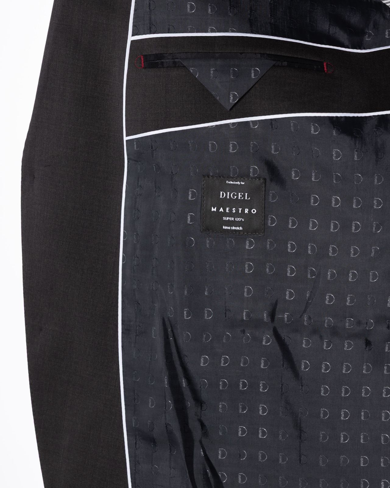 Veste de costume grande taille marron