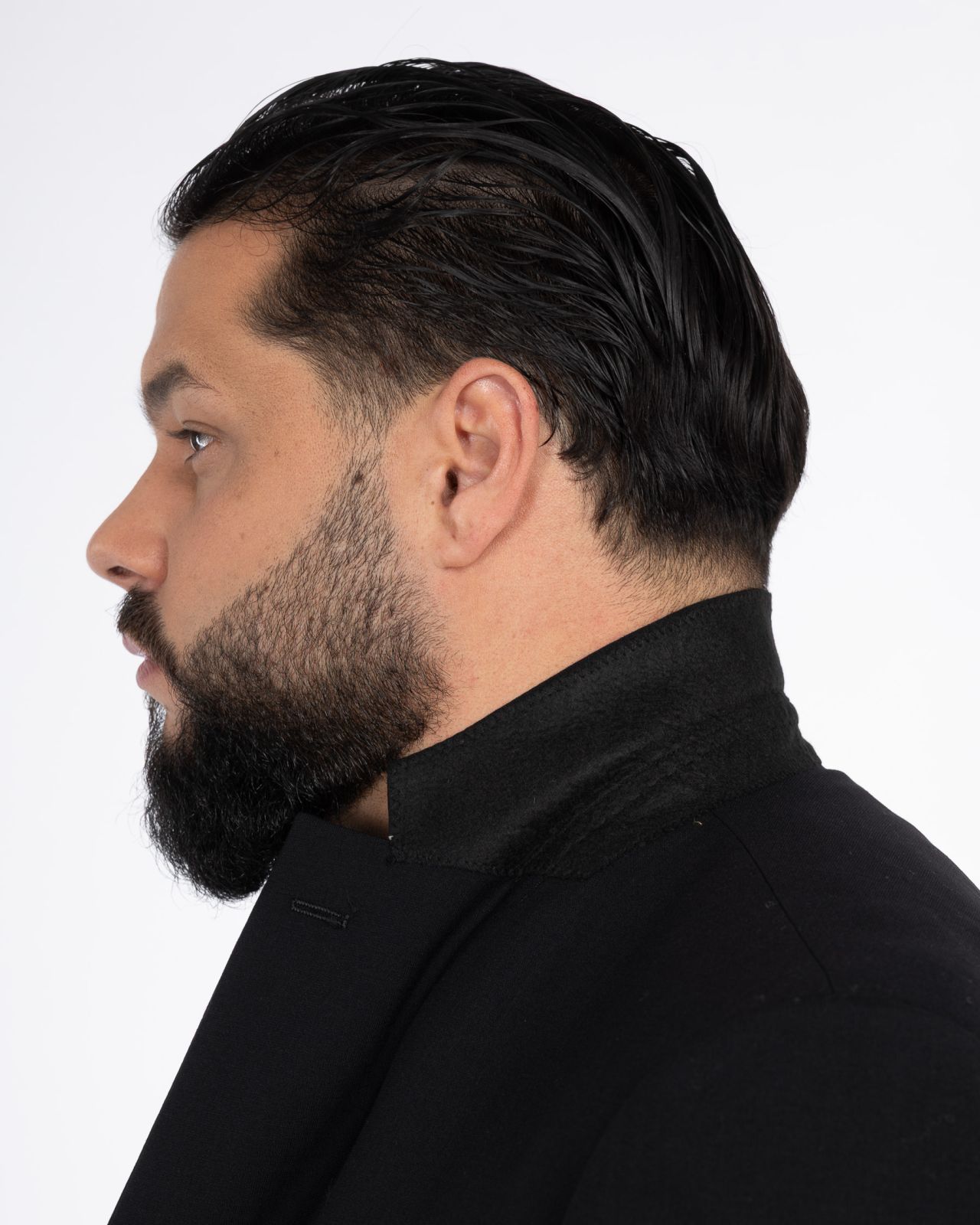 Veste de costume Classic grande taille noire