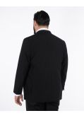 Veste de costume Classic grande taille noire