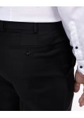 Pantalon de costume Classic noir grande taille