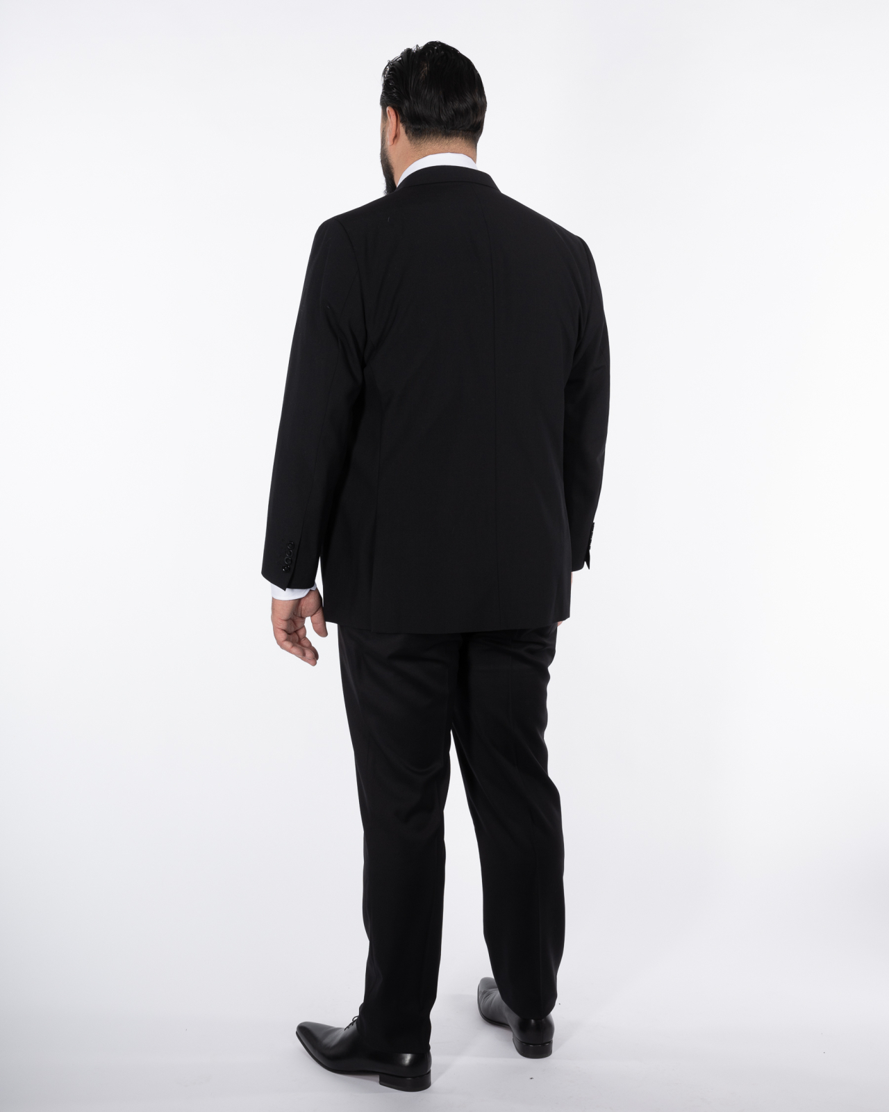 Costume complet grande taille Classic noir en laine