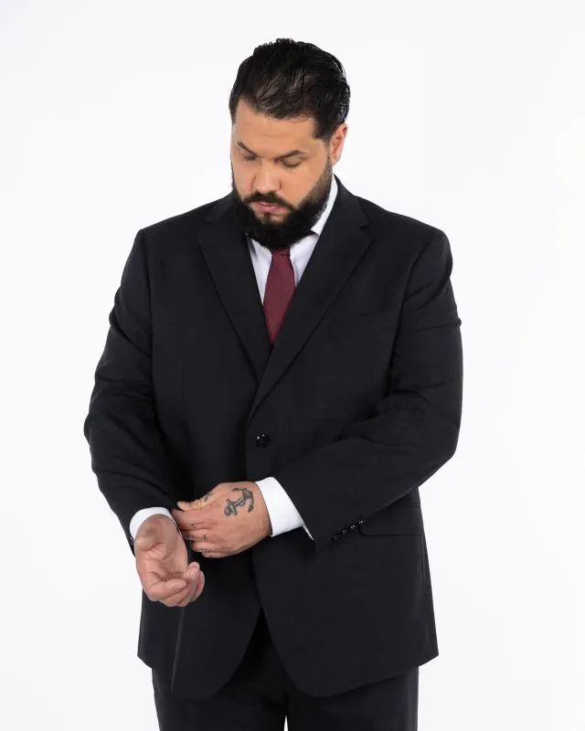 Veste de costume Classic grande taille anthracite