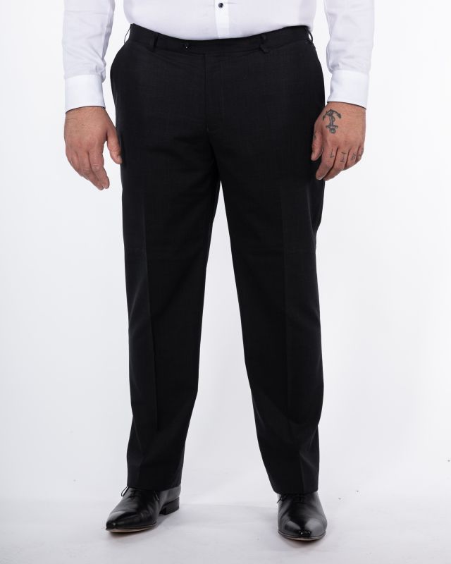 Pantalon de costume Classic anthracite grande taille