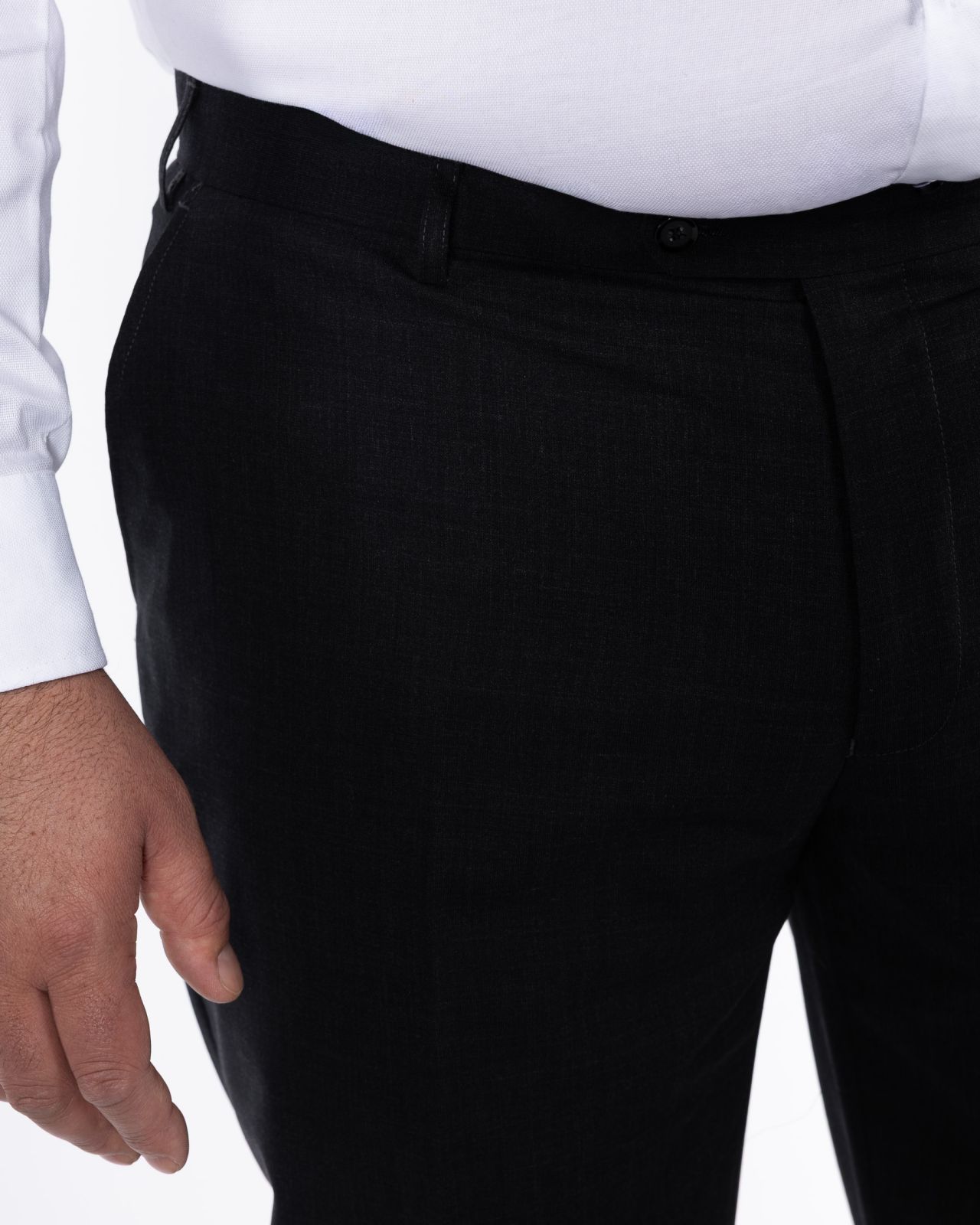 Pantalon de costume Classic anthracite grande taille