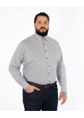 Chemise grande taille bleu