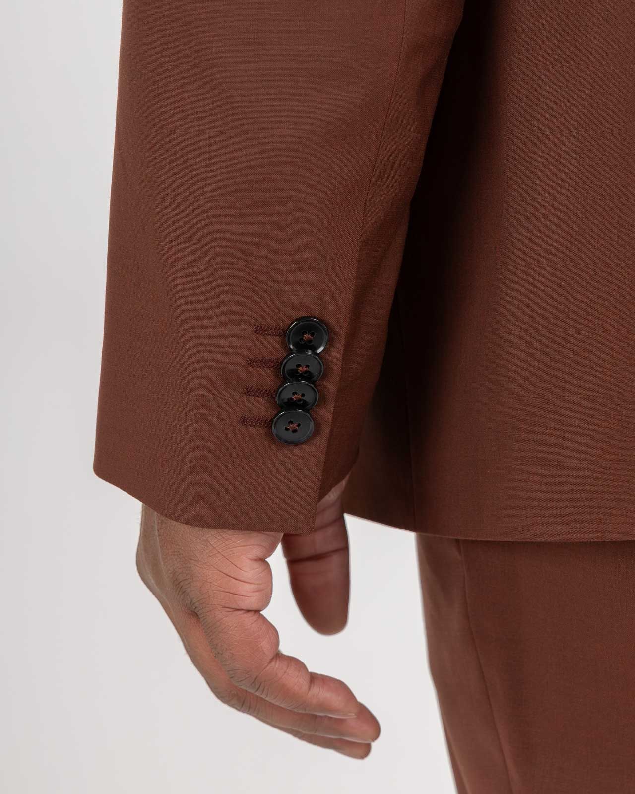 Veste de costume grande taille rouge