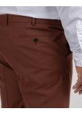 Pantalon de costume grande taille rouge