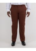 Pantalon de costume grande taille rouge