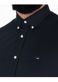 Chemise grande taille bleu marine