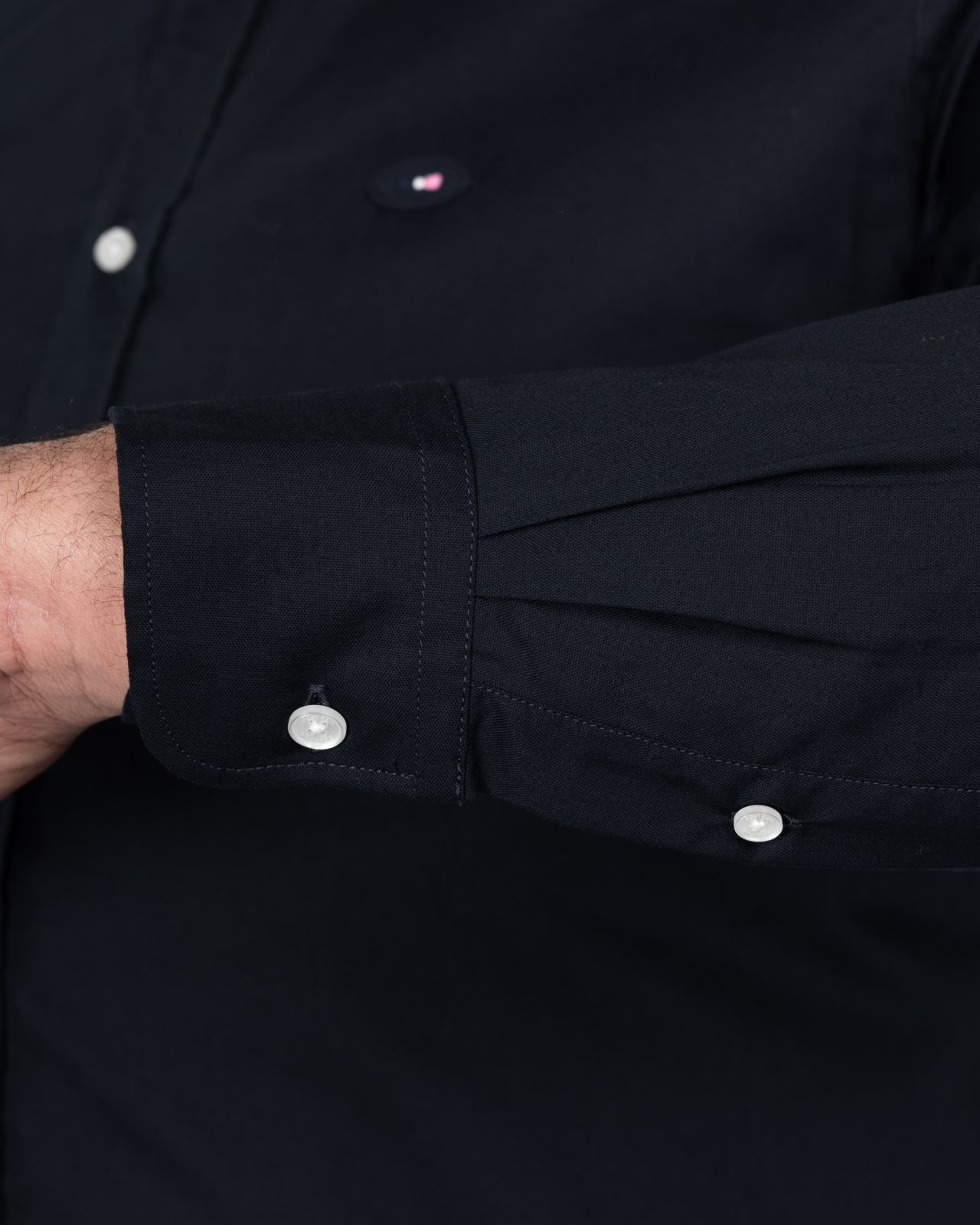 Chemise grande taille bleu marine