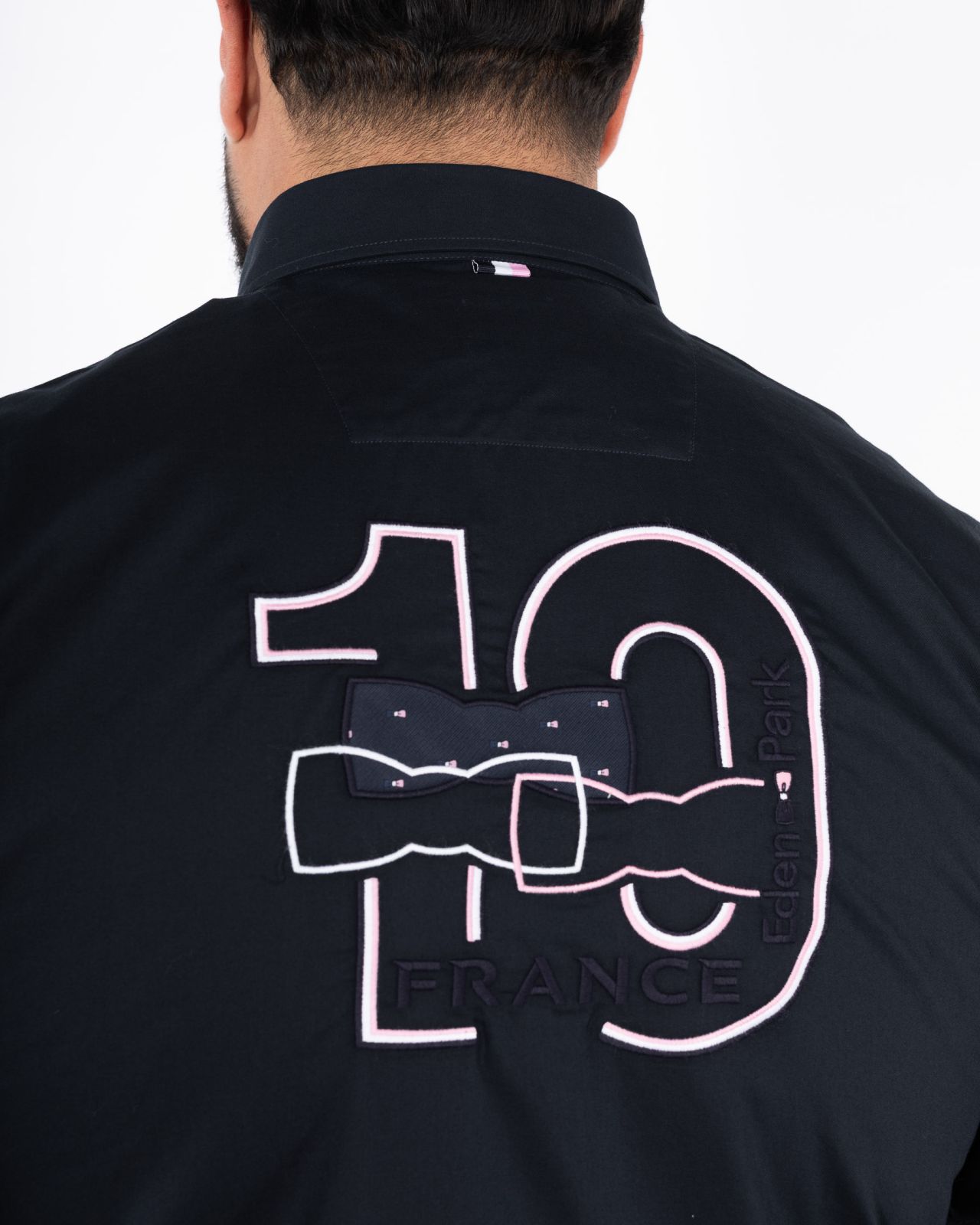 Chemise grande taille bleu marine