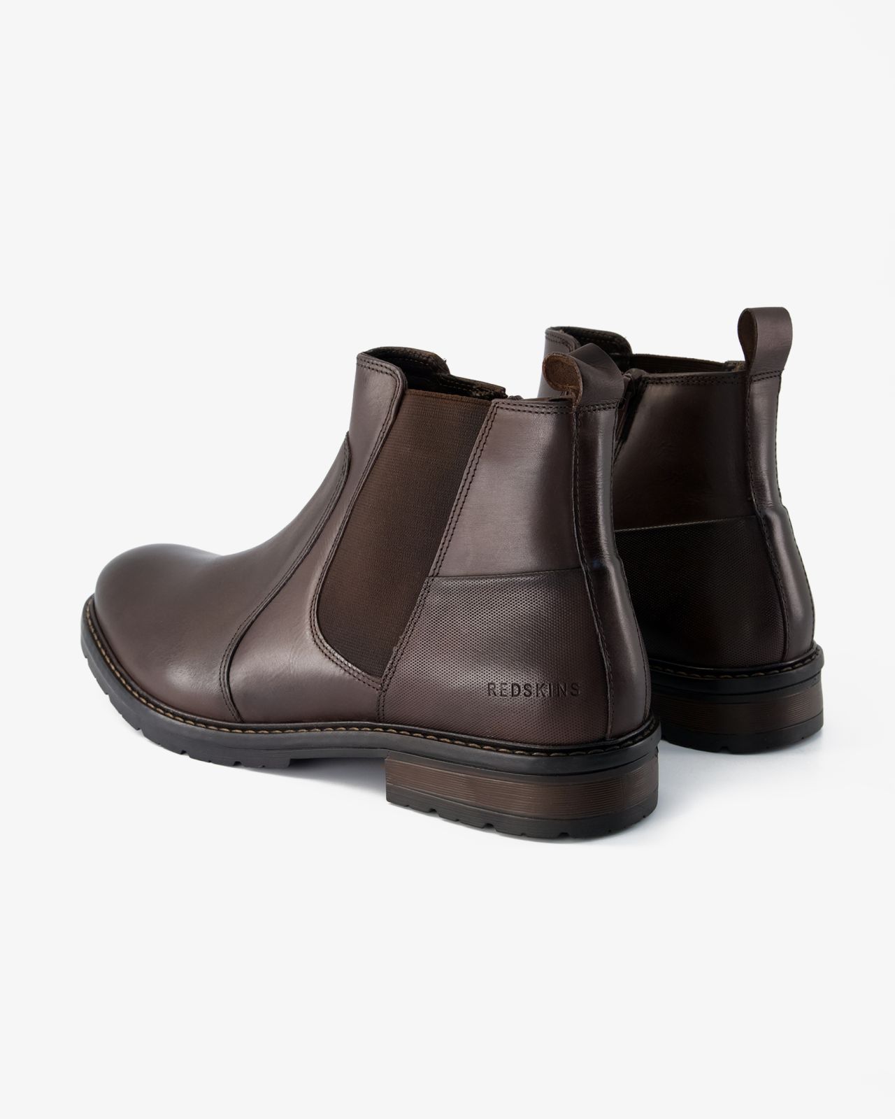 Bottines chelsea grande taille marron