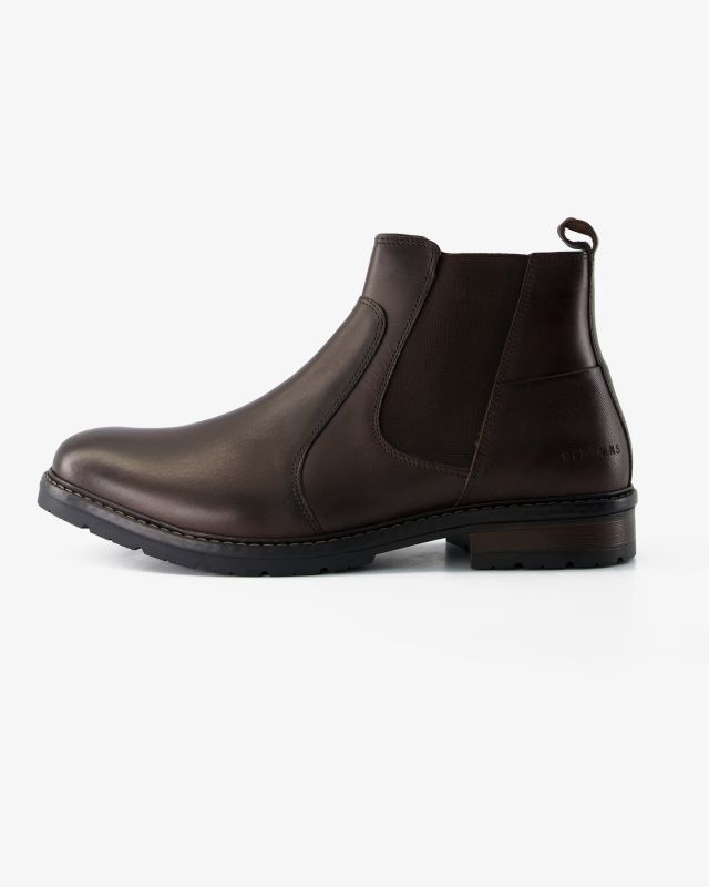 Bottines chelsea grande taille marron