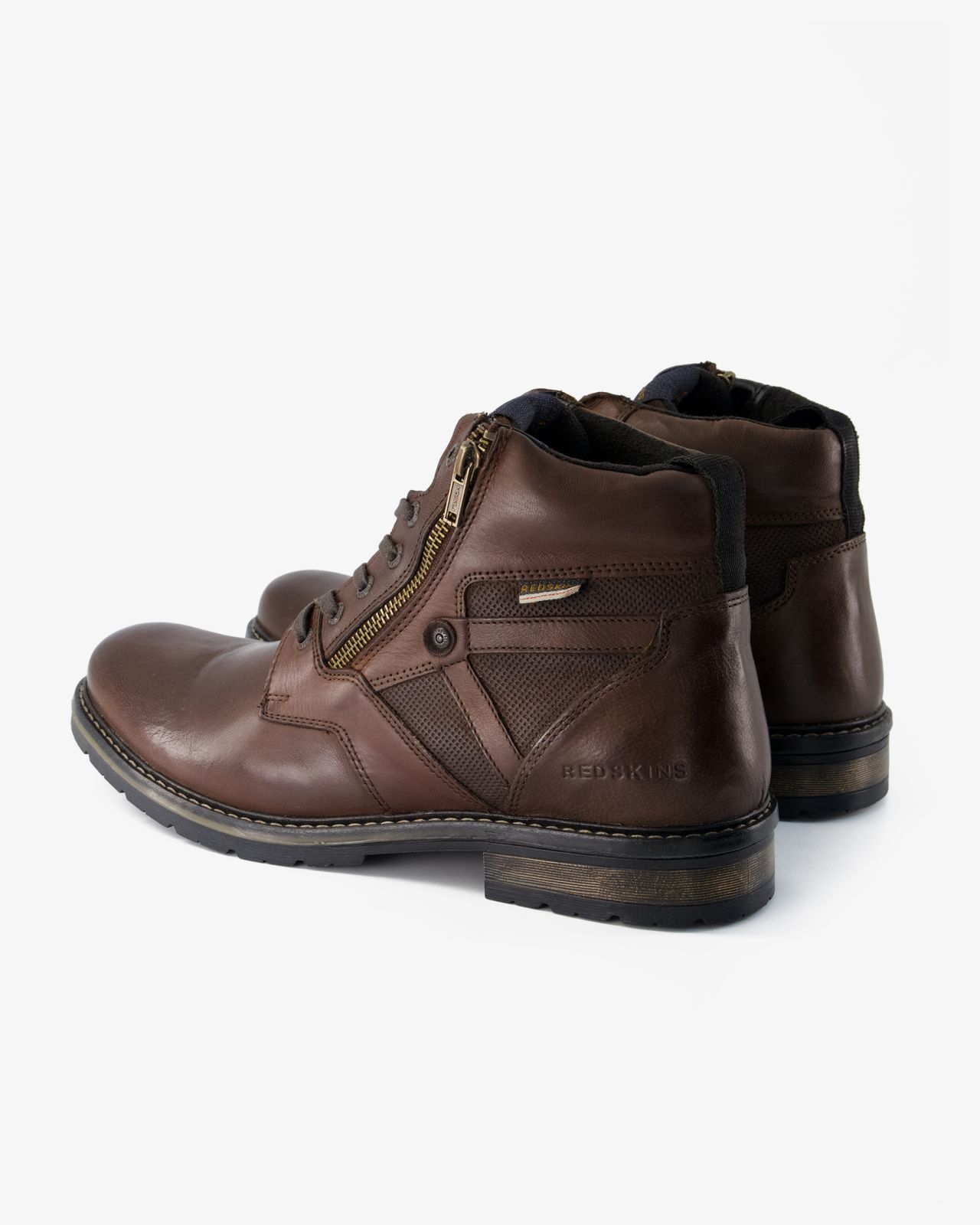 Bottines grande taille marron