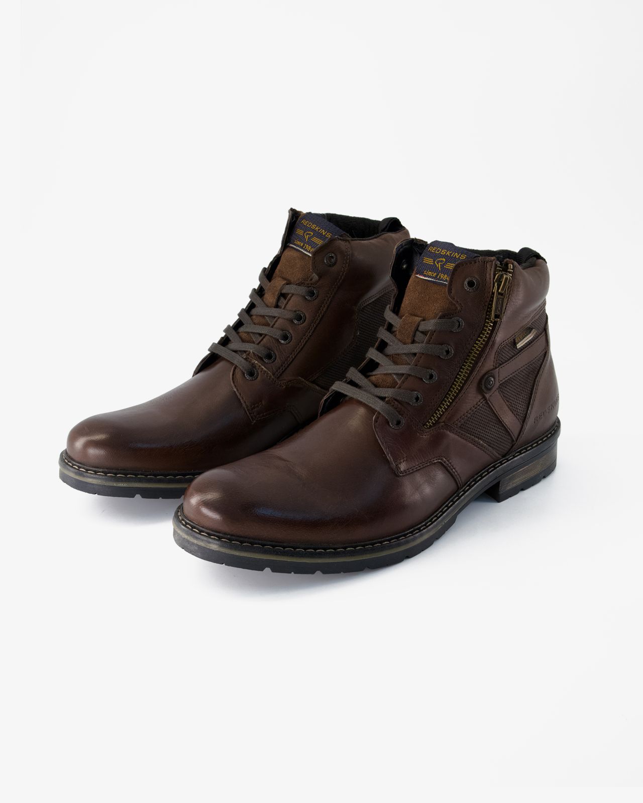 Bottines grande taille marron