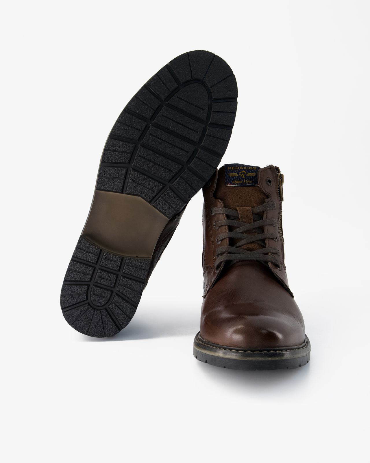 Bottines grande taille marron