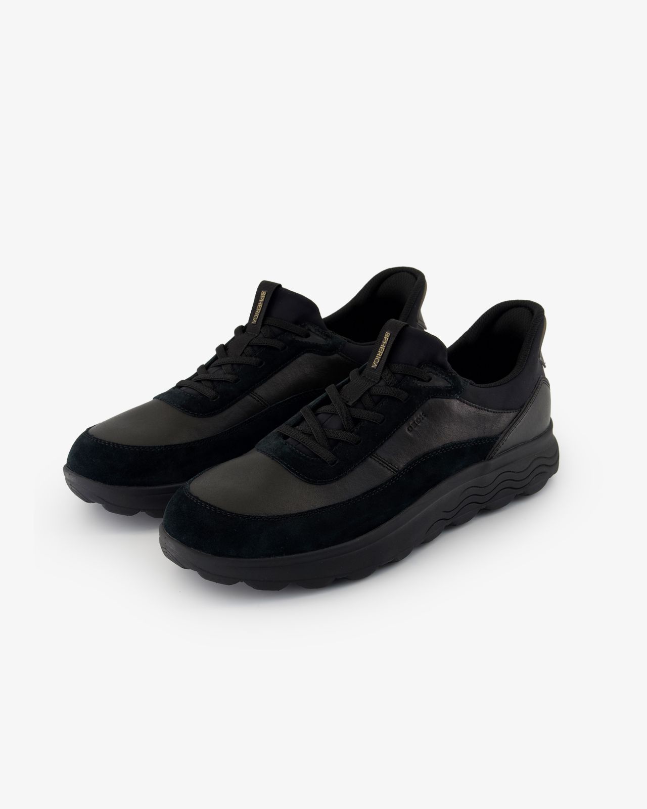 Chaussures Spherica bimatière grande taille noir