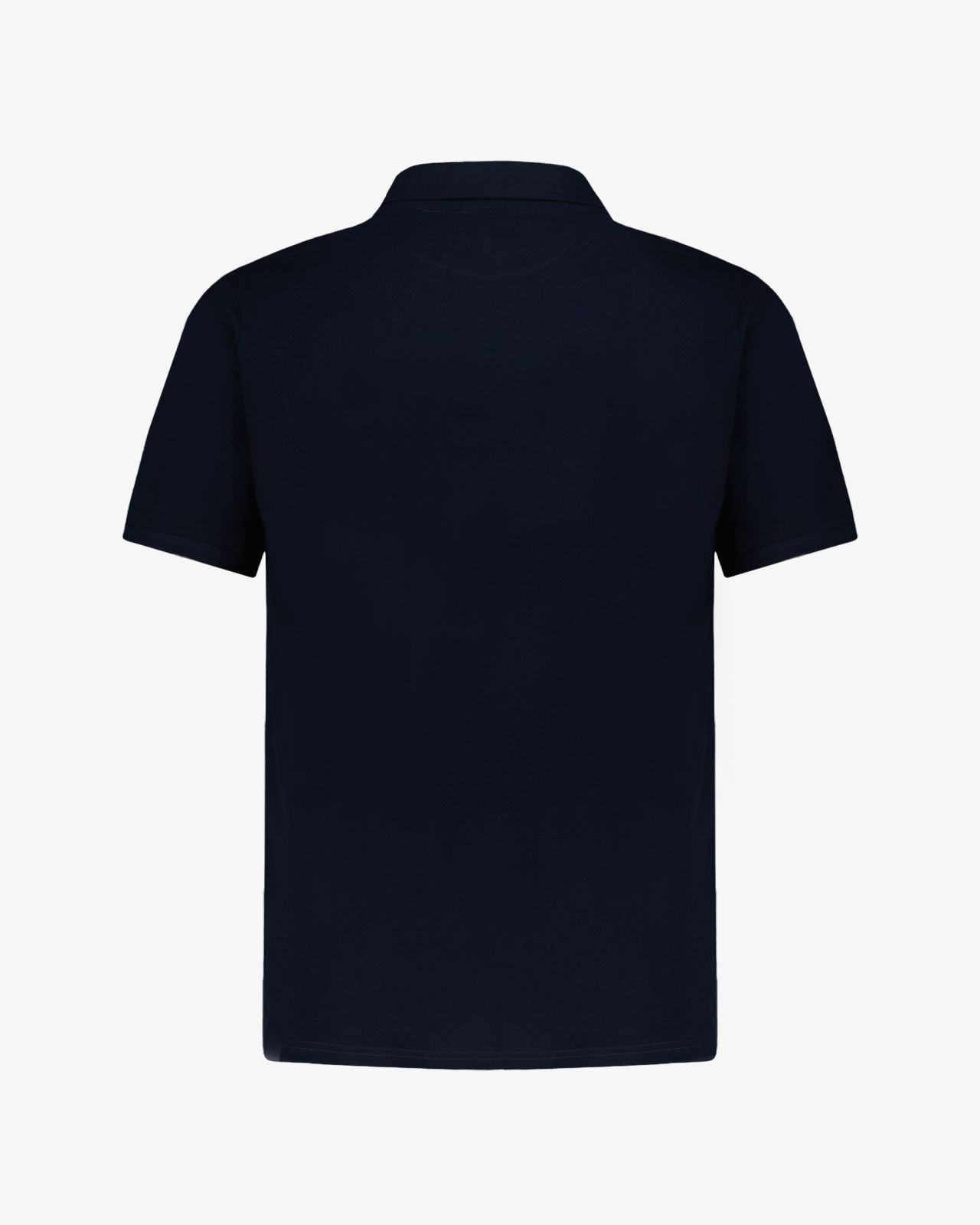 Polo piqué grande taille bleu marine