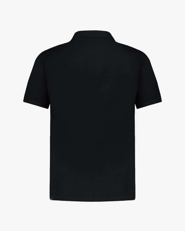 Polo piqué grande taille noir