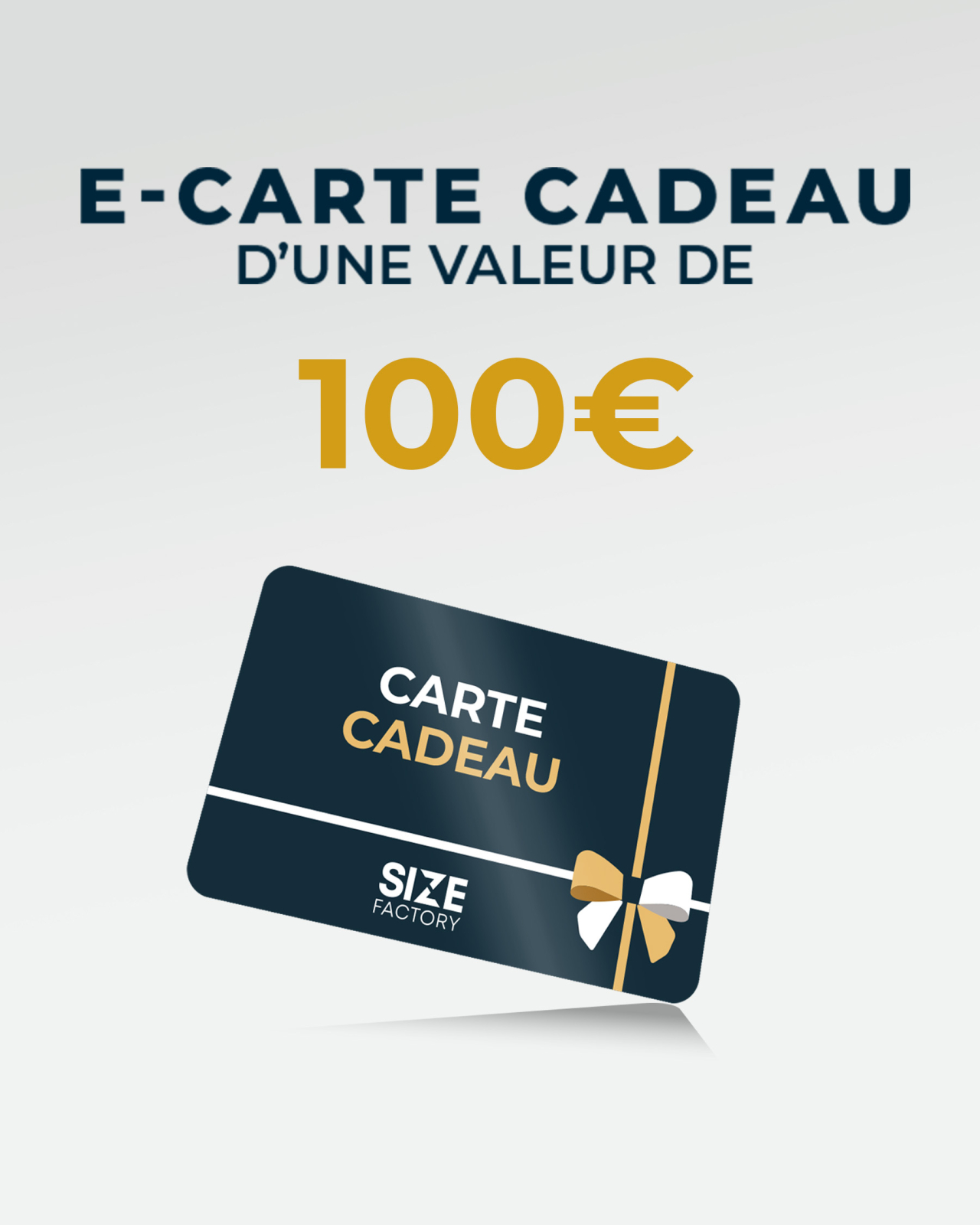 Carte Cadeau Size Factory 100