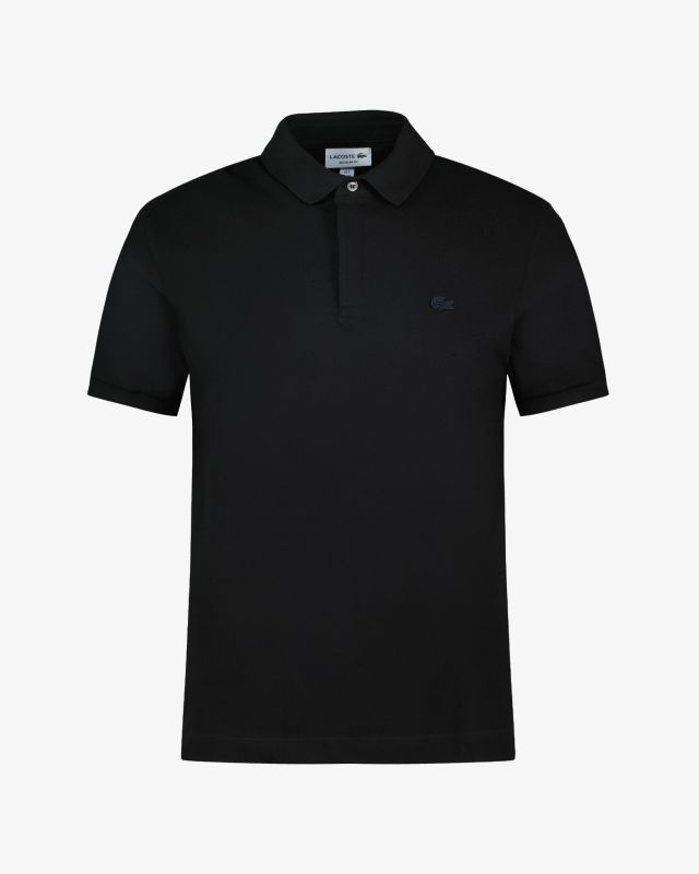 Polo piqué grande taille noir