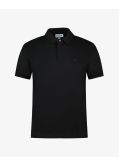 Polo piqué grande taille noir