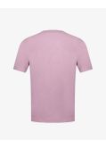 T-shirt flammé grande taille rose